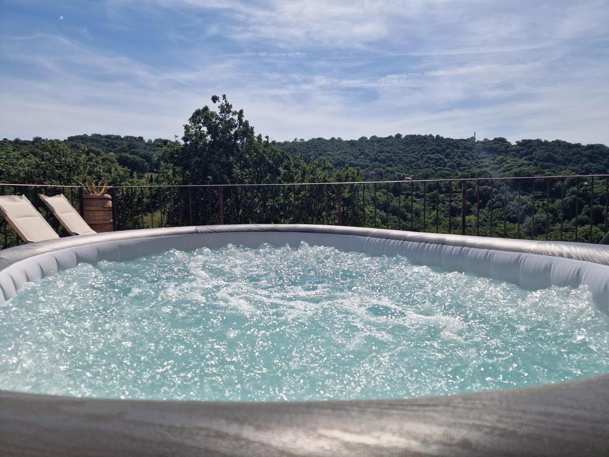 ארצ'ידוסו Agriturismo Castello Delle Fornaci - Private Jacuzzi מראה חיצוני תמונה